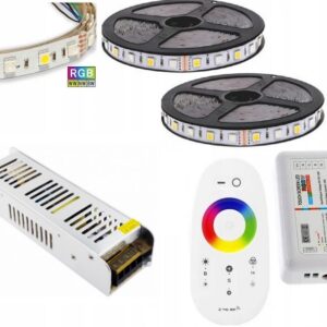 ZESTAW 10m TASMA 420x LED 5050 RGBW BIAŁY CIEPŁY